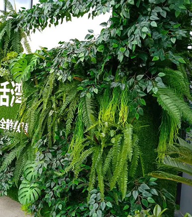 AOCHEN Artificial Plant Walls – Lush Green Decor Without the Maintenance